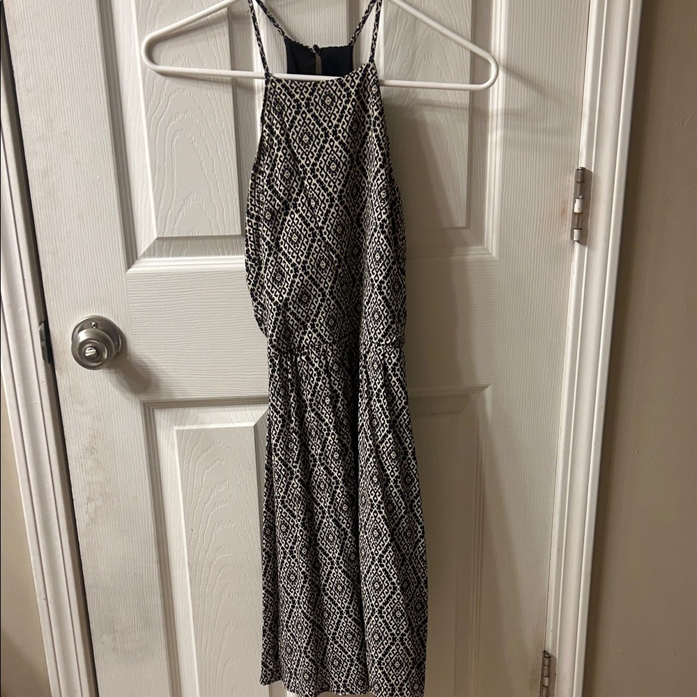Maurice’s Very Cute Black and White Patterned Dress